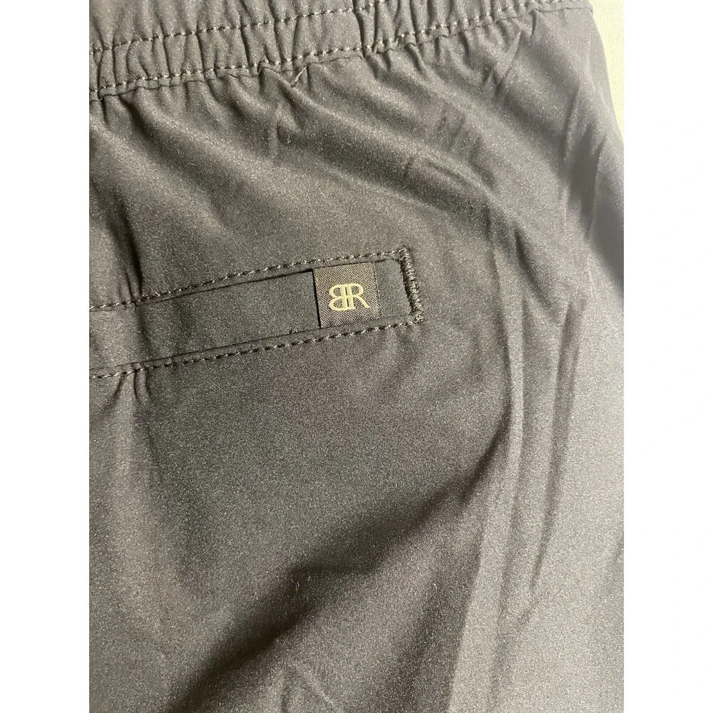 Banana Republic Pants Men’s Black Nylon Athletic Joggers Elastic Waist Size XL